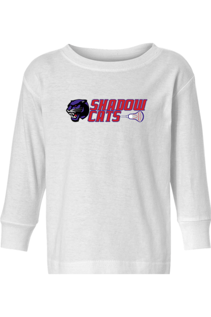 Shadow Cats Lacrosse Toddler Long Sleeve T-Shirt Signature Lacrosse