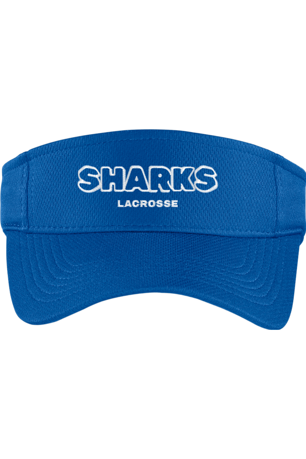 Sharks Lacrosse Embroidered Visor Signature Lacrosse