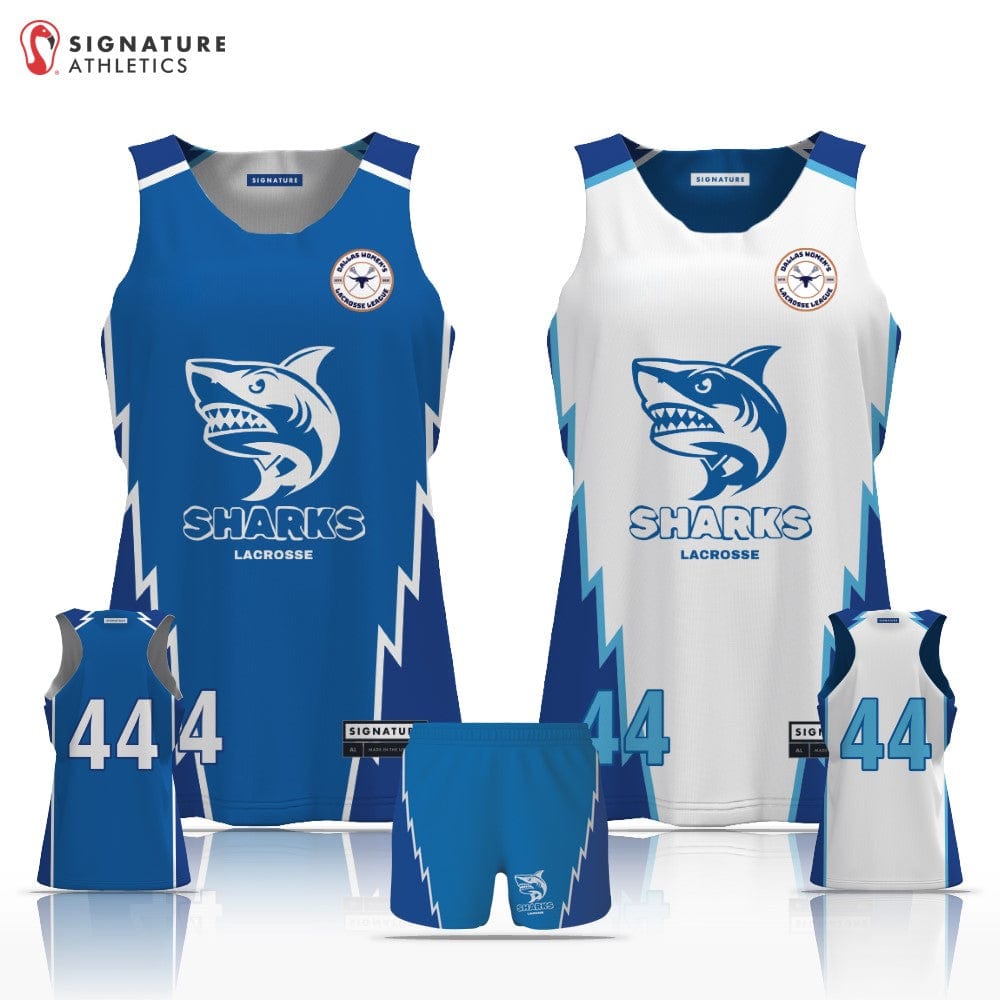 Sharks Women's 2 Piece Player Package Signature Lacrosse