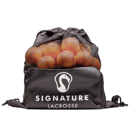 Shooter Bag of 25 Signature Premium CLA Lacrosse Balls Signature Lacrosse