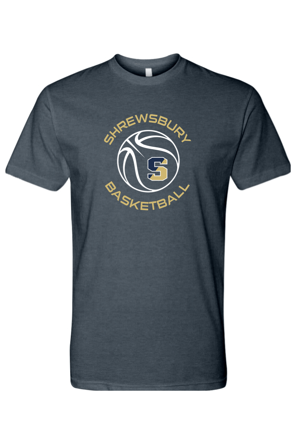 Shrewsbury Basketball Adult Men's T-Shirt Signature Lacrosse