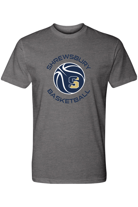 Shrewsbury Basketball Adult Men's T-Shirt Signature Lacrosse