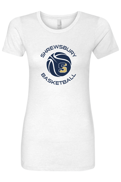 Shrewsbury Basketball Adult Women's T-Shirt Signature Lacrosse