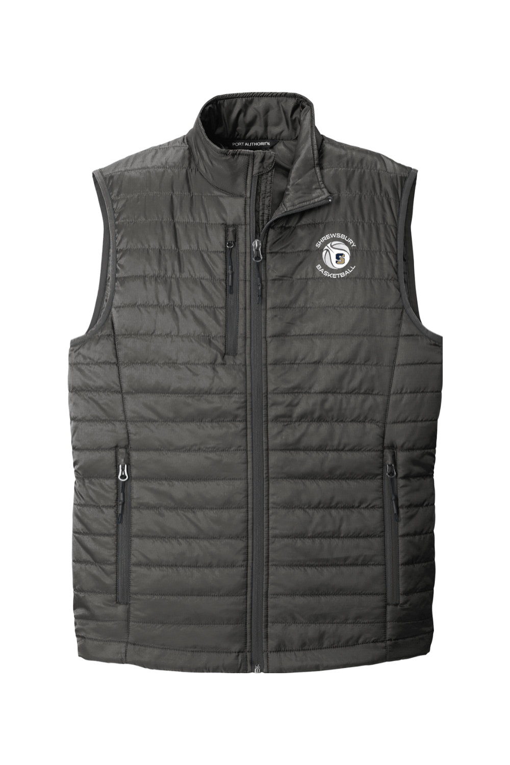 Shrewsbury Basketball Association Port Authority Packable Puffy Vest Signature Lacrosse
