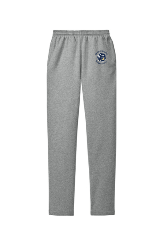 Shrewsbury Basketball Association Sport-Tek Open Bottom Sweatpant Signature Lacrosse