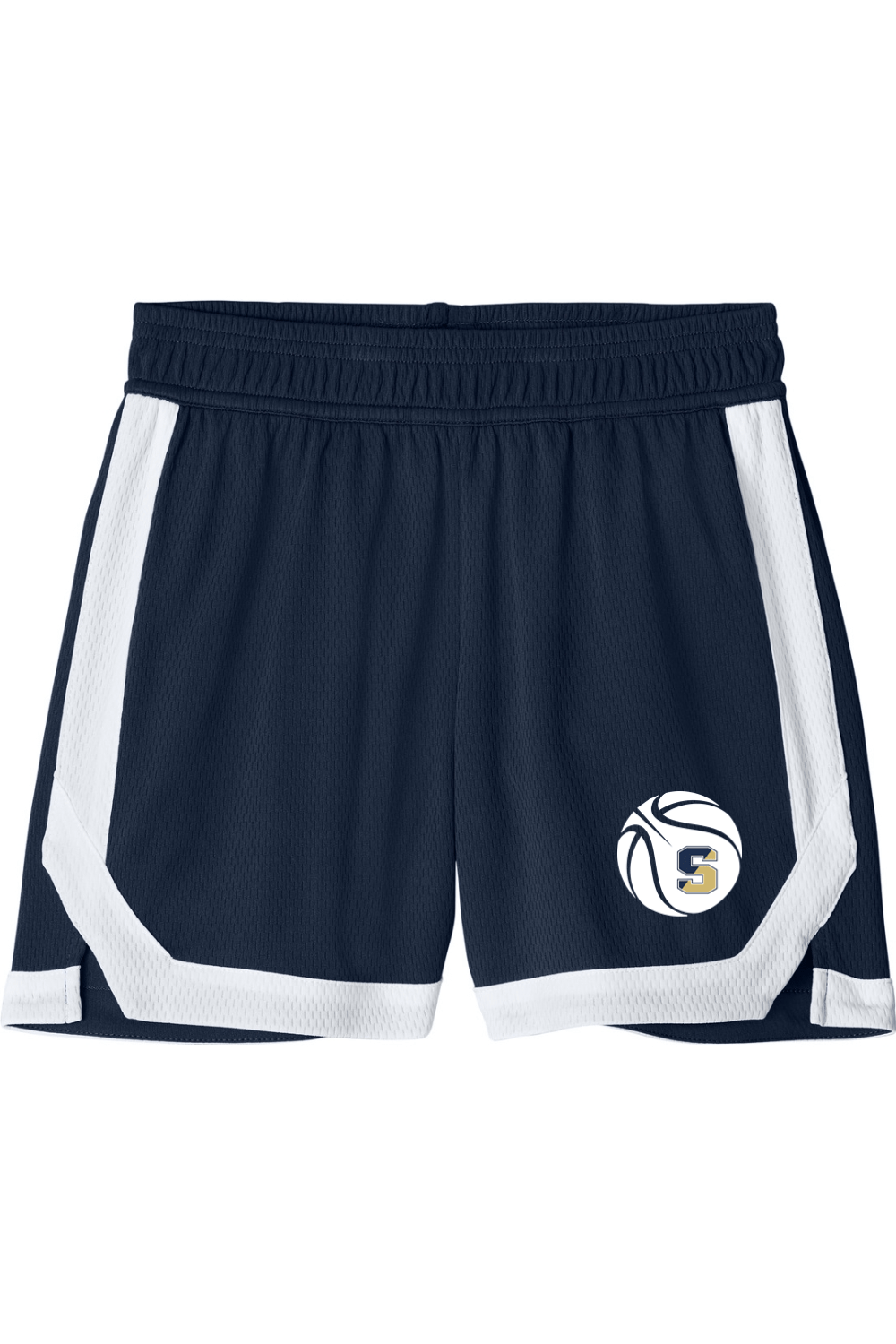 Shrewsbury Basketball Association Sport-Tek Youth Rival Basketball 5" Short Signature Lacrosse