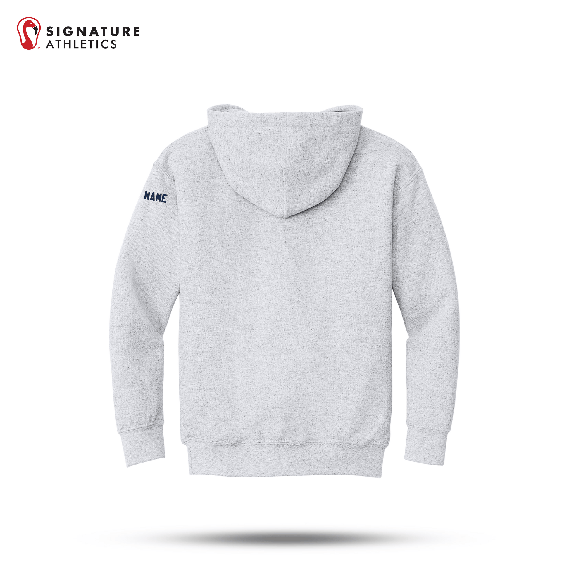 Shrewsbury Basketball Gildan Youth Heavy Blend Hooded Sport Grey Sweatshirt Name Signature Lacrosse