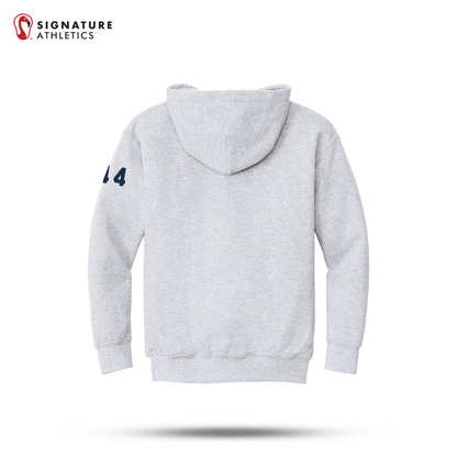 Shrewsbury Basketball Gildan Youth Heavy Blend Hooded Sport Grey Sweatshirt Number Signature Lacrosse