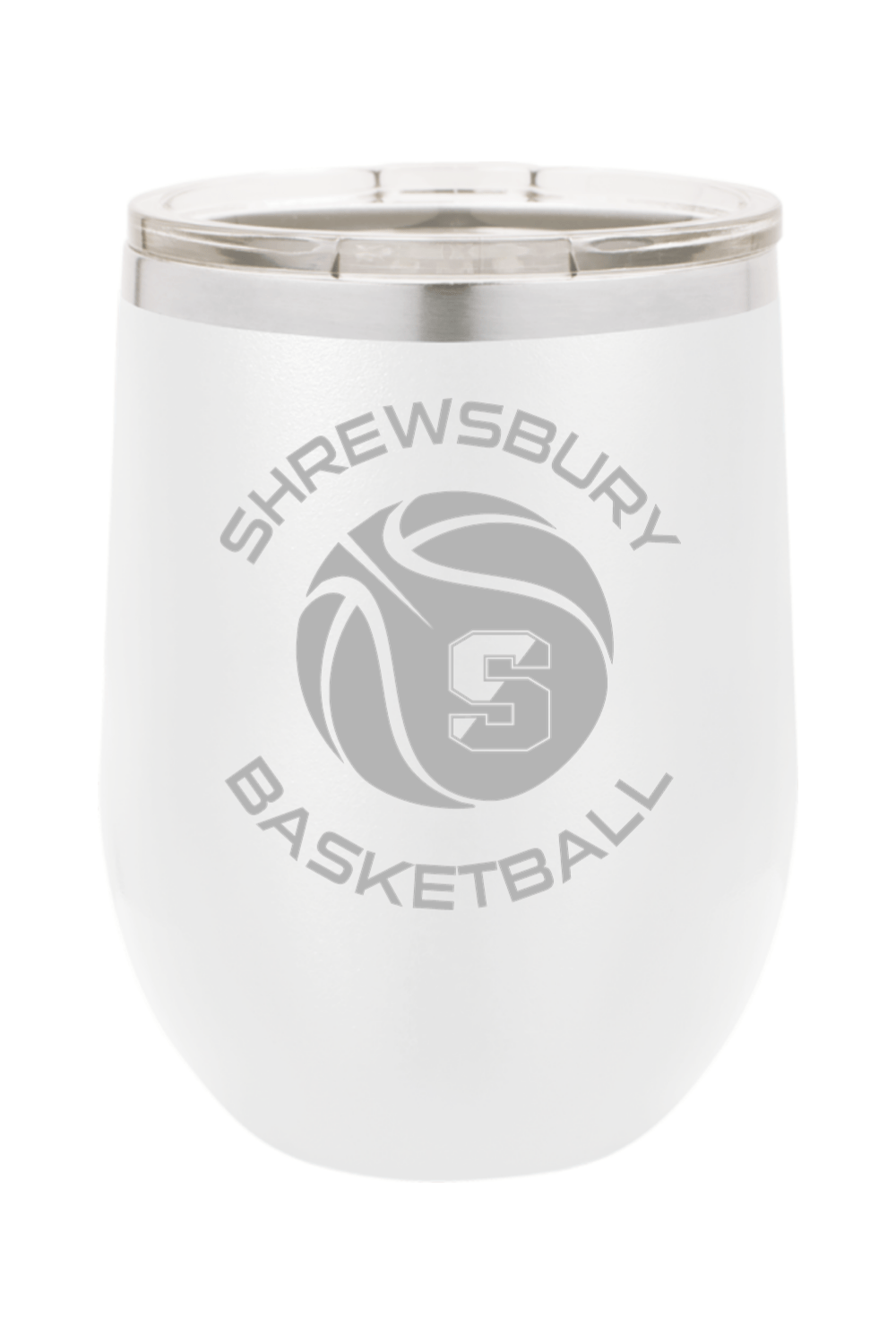 Shrewsbury Basketball Insulated Wine Tumbler Signature Lacrosse