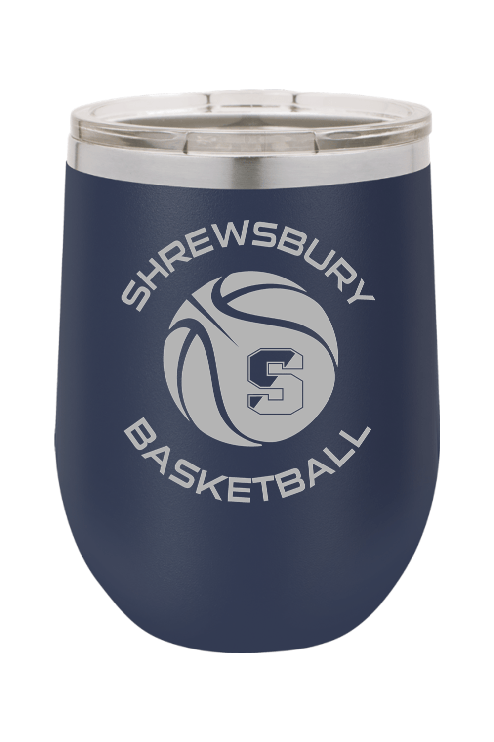 Shrewsbury Basketball Insulated Wine Tumbler Signature Lacrosse