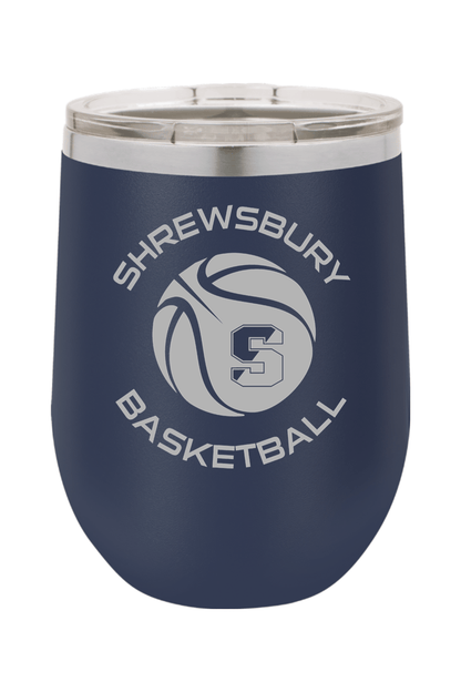 Shrewsbury Basketball Insulated Wine Tumbler Signature Lacrosse