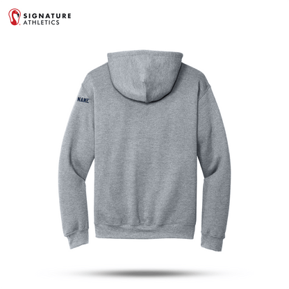 Shrewsbury Basketball Men's Gildan Heavy Blend Hooded Sport Grey Sweatshirt Name Signature Lacrosse