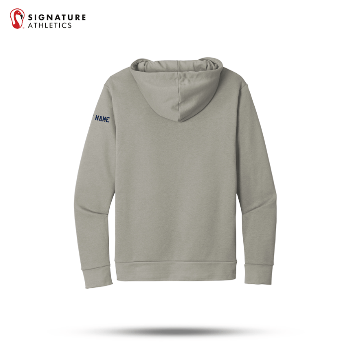 Shrewsbury Basketball Men's Next Level Apparel Adult Santa Barbara Ash Pullover Hoodie Name Signature Lacrosse