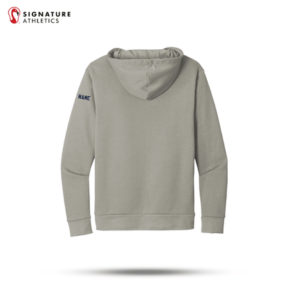 Shrewsbury Basketball Men's Next Level Apparel Adult Santa Barbara Ash Pullover Hoodie Name Signature Lacrosse