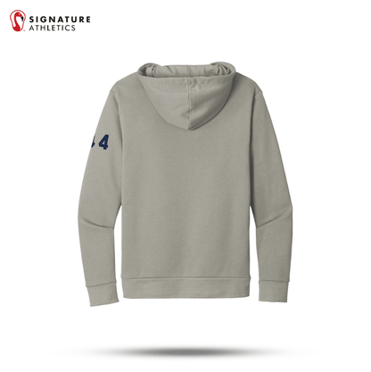 Shrewsbury Basketball Men's Next Level Apparel Adult Santa Barbara Ash Pullover Hoodie Number Signature Lacrosse