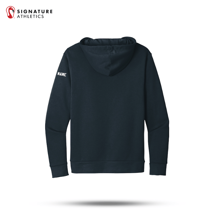Shrewsbury Basketball Men's Next Level Apparel Adult Santa Barbara Midnight Navy Pullover Hoodie Name Signature Lacrosse