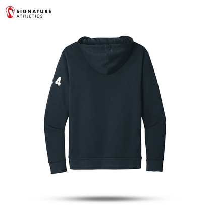 Shrewsbury Basketball Men's Next Level Apparel Adult Santa Barbara Midnight Navy Pullover Hoodie Number Signature Lacrosse