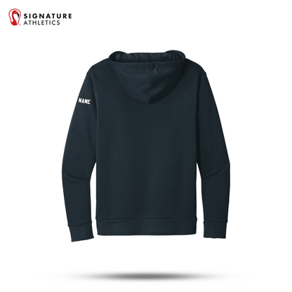 Shrewsbury Basketball Men's Next Level Apparel Adult Santa Barbara Midnight Navy Travel Pullover Hoodie Name Signature Lacrosse