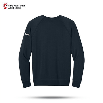 Shrewsbury Basketball Men's Next Level Apparel Laguna Raglan Midnight Navy Sweatshirt Name Signature Lacrosse