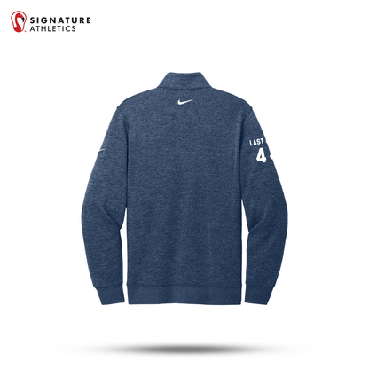 Shrewsbury Basketball Men's Nike Dri FIT Corporate Q Zip Number and Name Signature Lacrosse