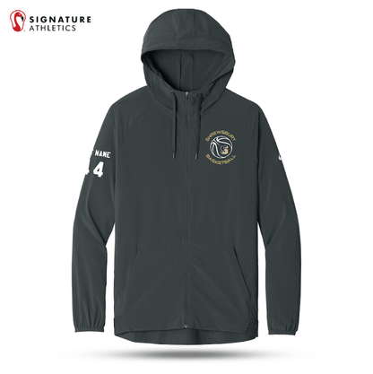 Shrewsbury Basketball Men's Nike Pro Hooded Jacket Number and Name Signature Lacrosse