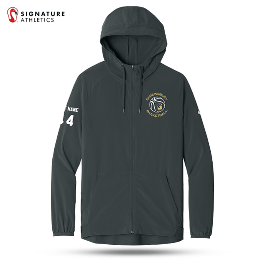 Shrewsbury Basketball Men's Nike Pro Hooded Jacket Number and Name Signature Lacrosse