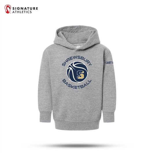 Shrewsbury Basketball Men's Rabbit Skins Toddler Heather Pullover Fleece Hoodie Name Signature Lacrosse