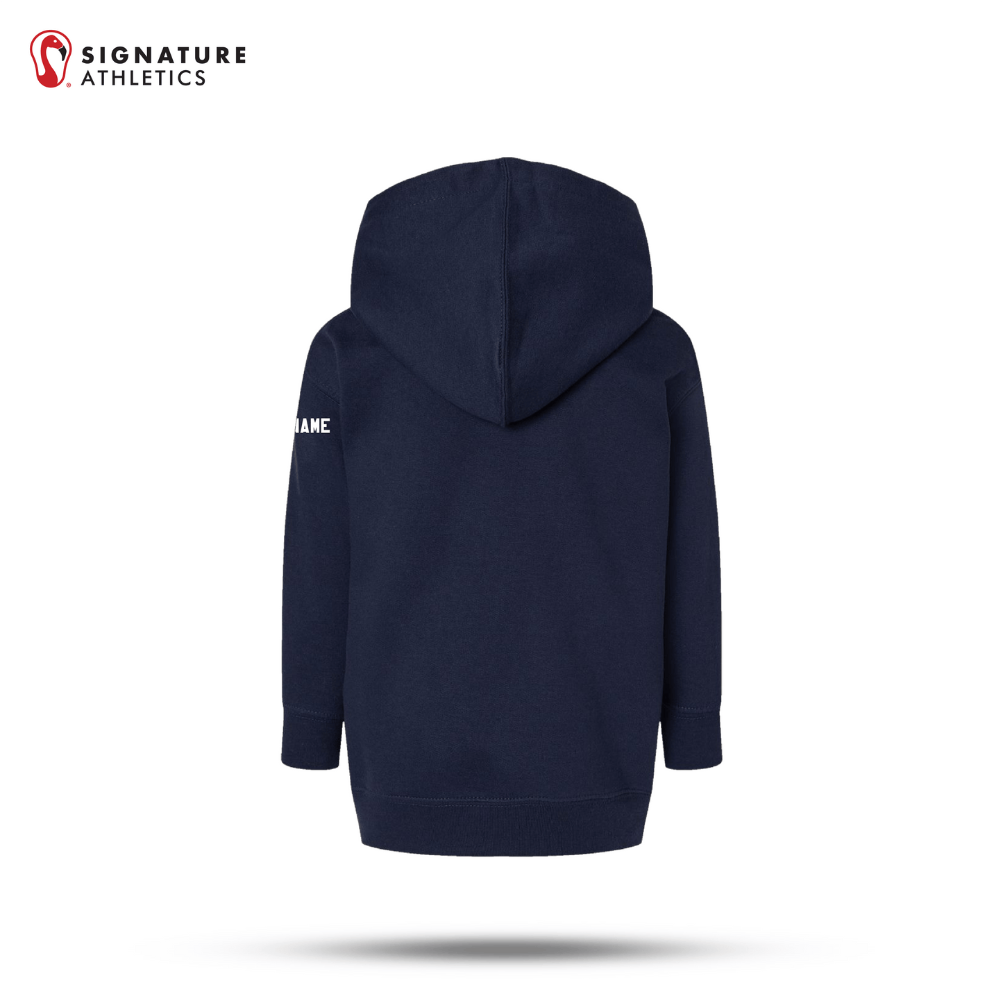 Shrewsbury Basketball Men's Rabbit Skins Toddler Navy Pullover Fleece Hoodie Name Signature Lacrosse