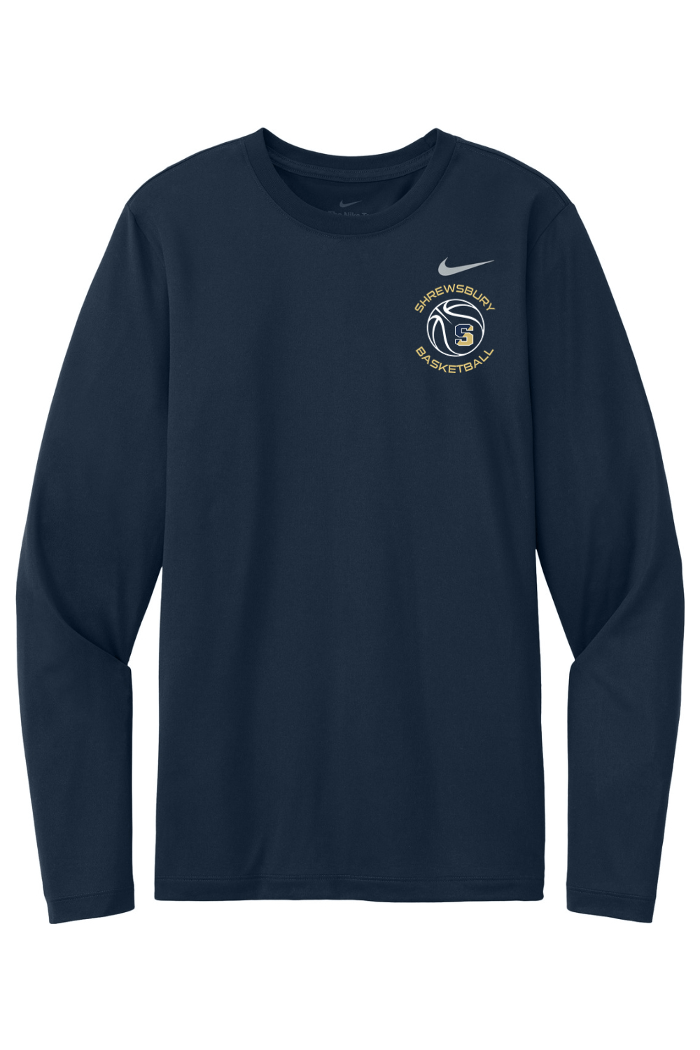 Shrewsbury Basketball Nike Team rLegend Long Sleeve Tee Signature Lacrosse
