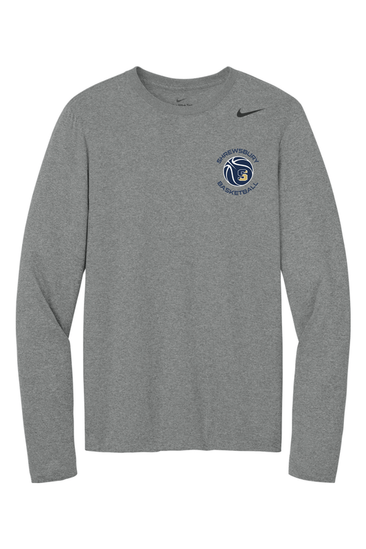 Shrewsbury Basketball Nike Team rLegend Long Sleeve Tee Signature Lacrosse