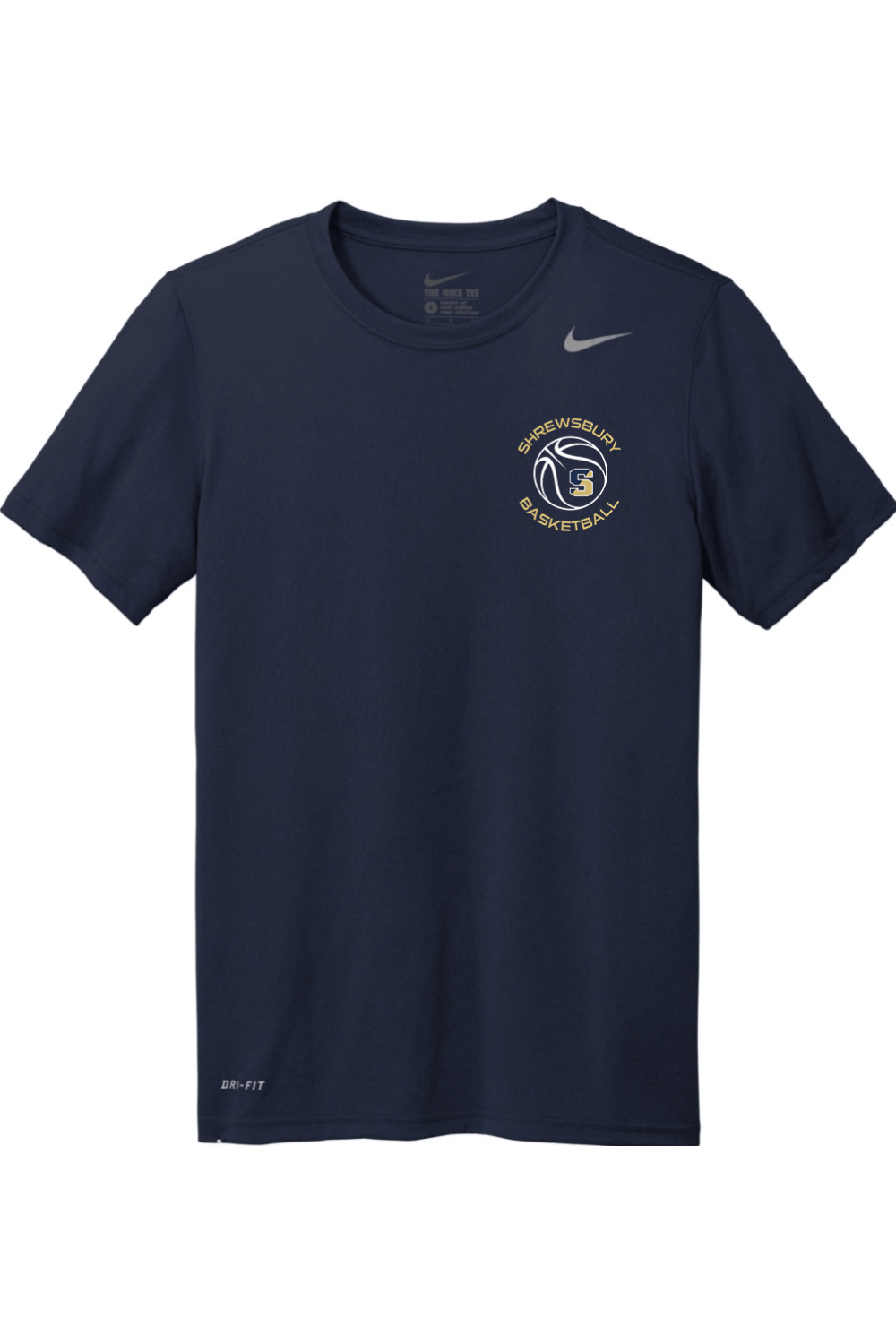 Shrewsbury Basketball Nike Team rLegend Tee Signature Lacrosse