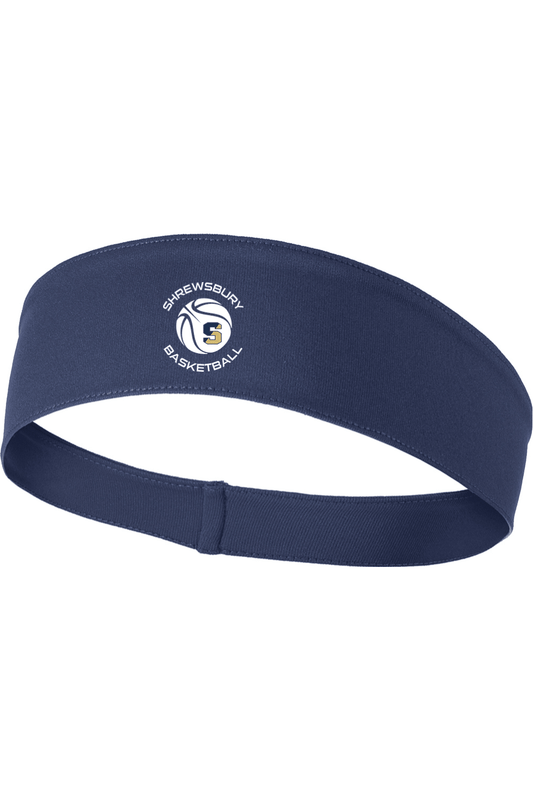 Shrewsbury Basketball Sport-Tek PosiCharge Competitor Headband Signature Lacrosse