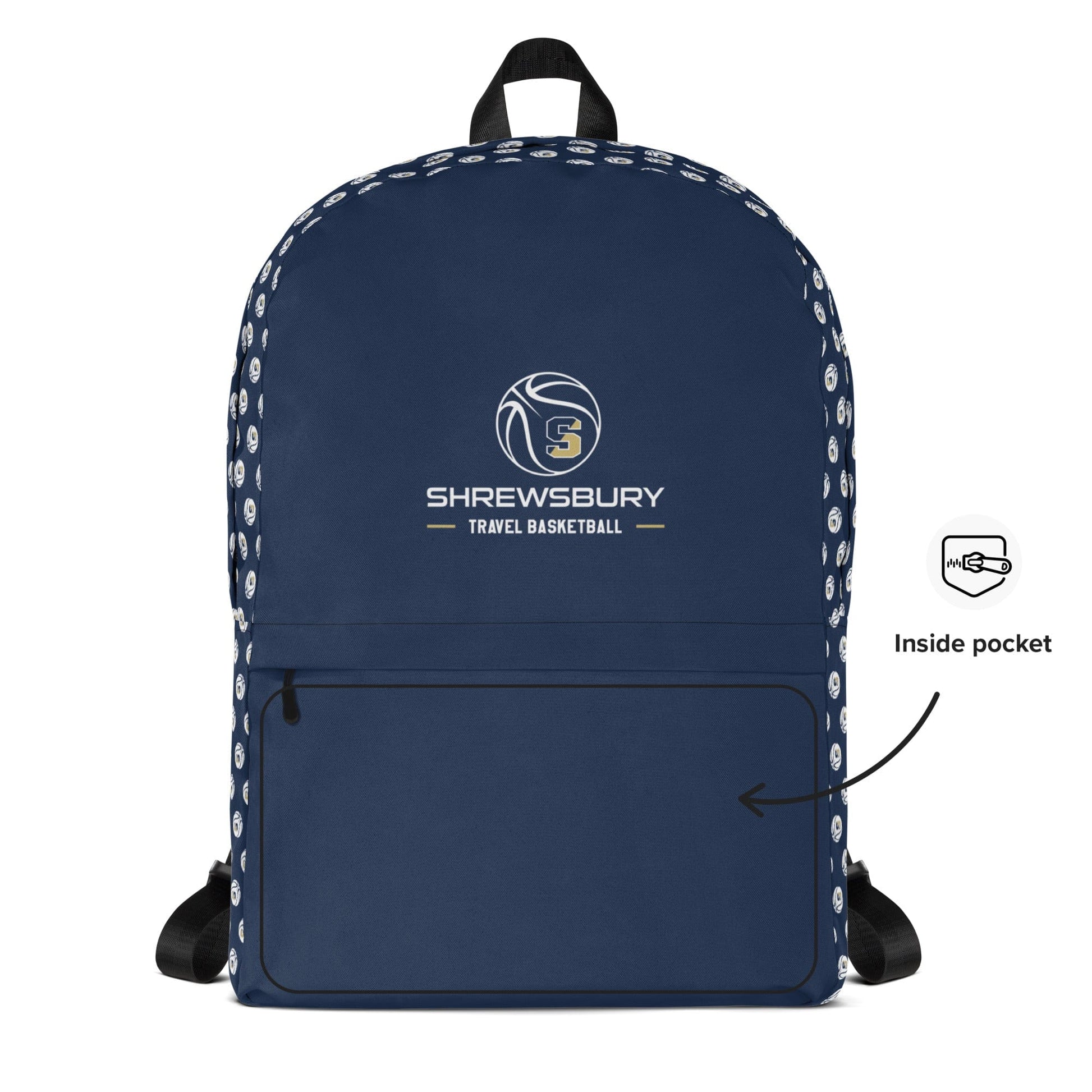 Shrewsbury Basketball Travel Backpack Signature Lacrosse