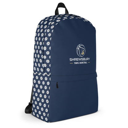 Shrewsbury Basketball Travel Backpack Signature Lacrosse