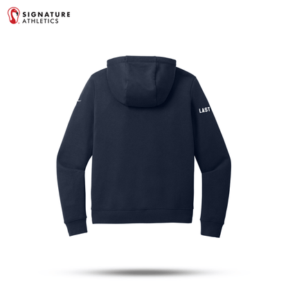 Shrewsbury Basketball Women's Nike Club Fleece Sleeve Swoosh Pullover Hoodie Name Signature Lacrosse