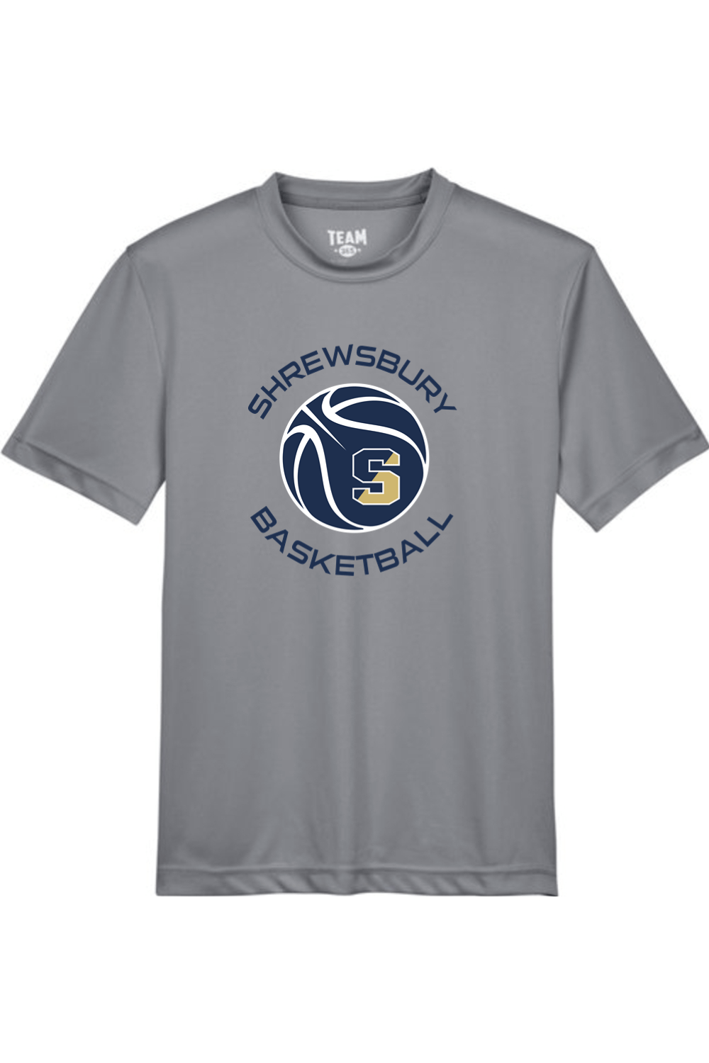 Shrewsbury Basketball Youth Athletic T-Shirt Signature Lacrosse