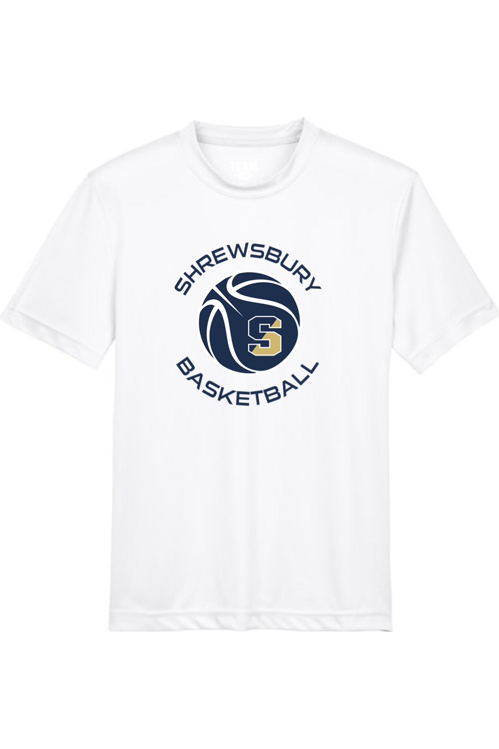 Shrewsbury Basketball Youth Athletic T-Shirt Signature Lacrosse