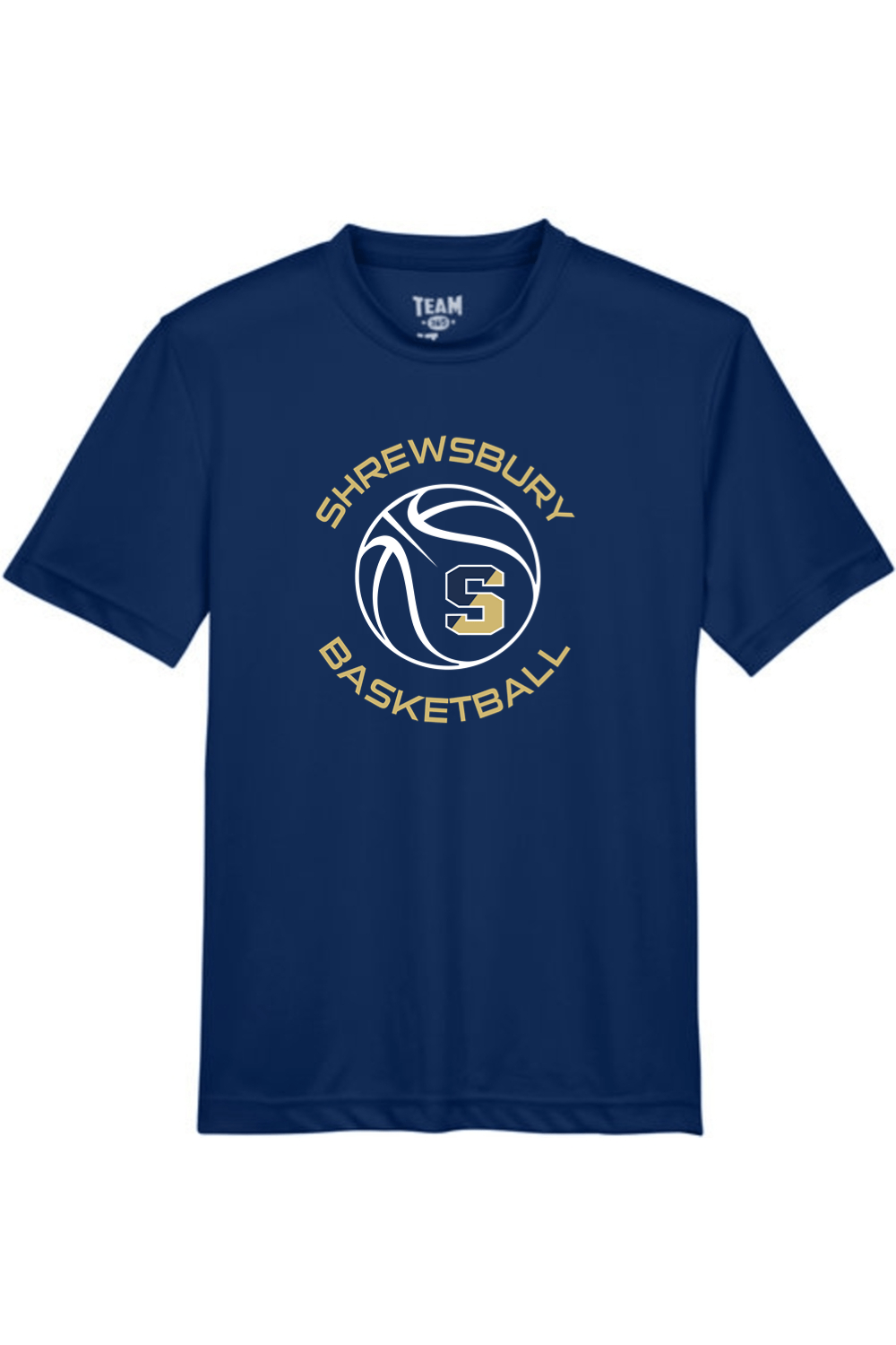 Shrewsbury Basketball Youth Athletic T-Shirt Signature Lacrosse