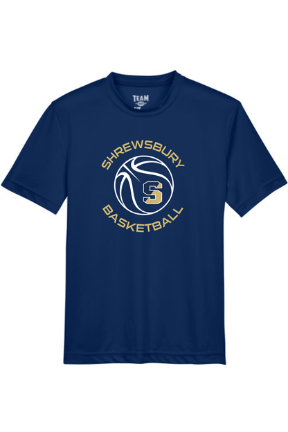 Shrewsbury Basketball Youth Athletic T-Shirt Signature Lacrosse
