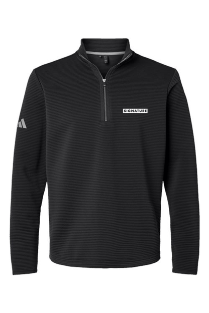 Signature Athletics Adidas Spacer Quarter-Zip Pullover Signature Lacrosse