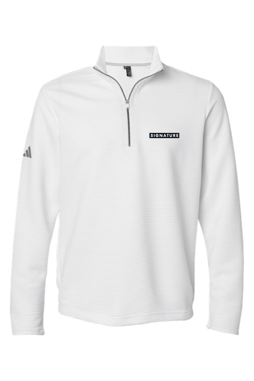 Signature Athletics Adidas Spacer Quarter-Zip Pullover Signature Lacrosse