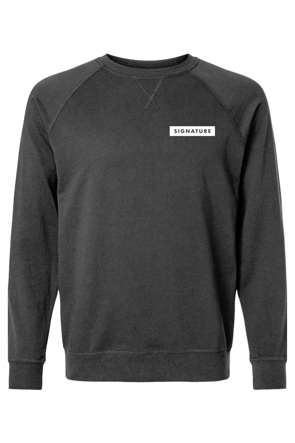 Signature Athletics Adult Heavyweight Raglan Long Sleeve Signature Lacrosse
