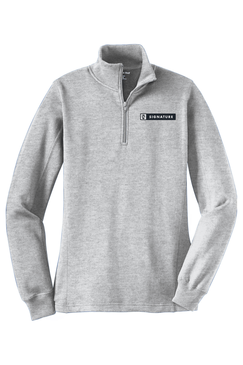 Signature Athletics Adult Women's Embroidered Quarter-Zip Pullover Signature Lacrosse