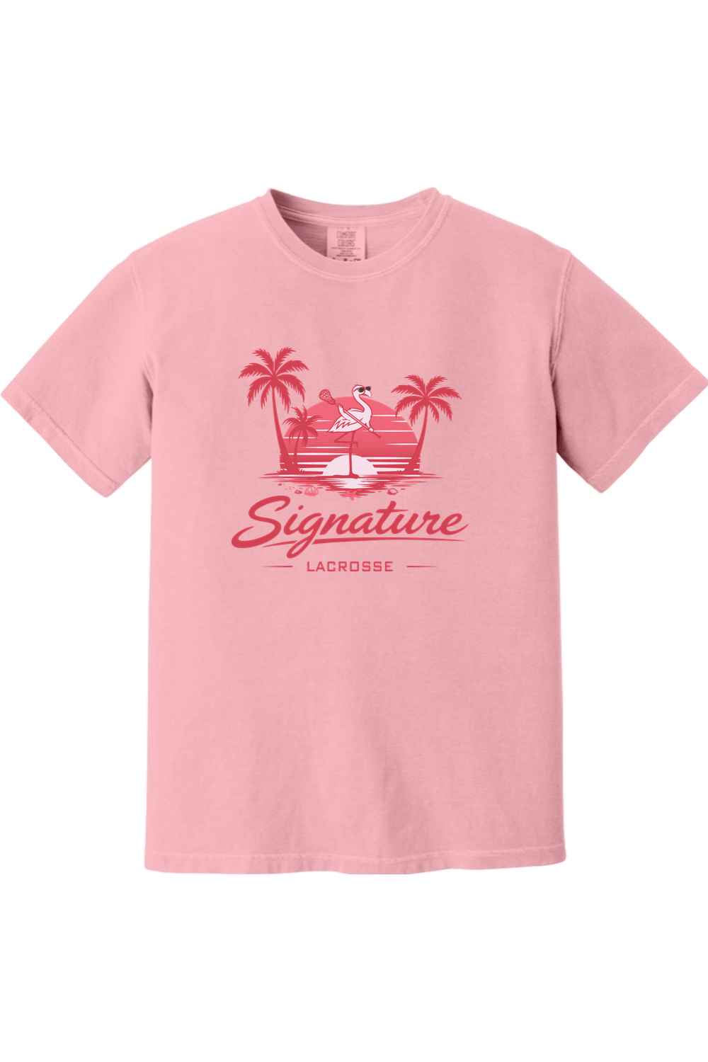 Signature Athletics Comfort Colors Ringspun Short Sleeve Shirt Signature Lacrosse