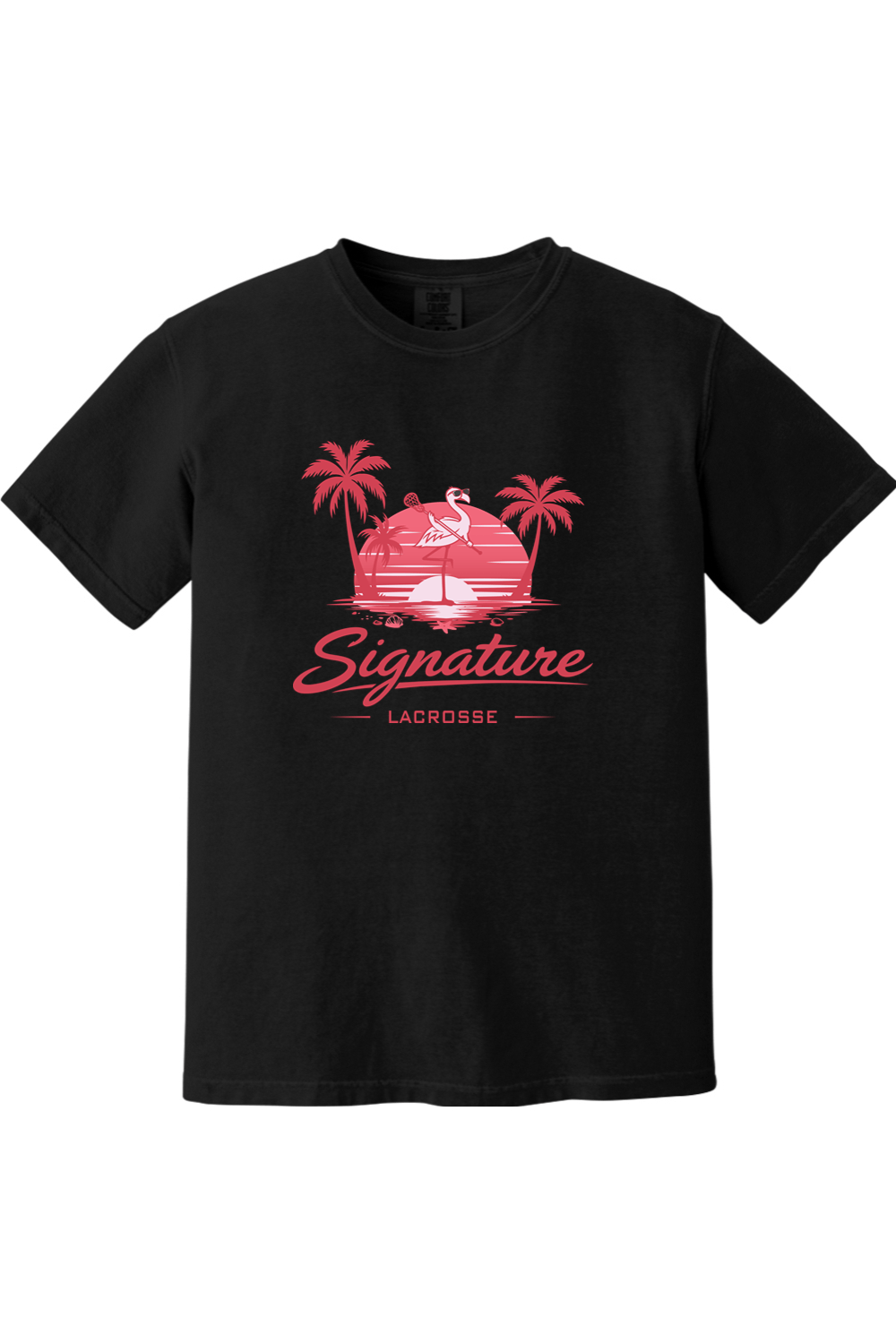 Signature Athletics Comfort Colors Ringspun Short Sleeve Shirt Signature Lacrosse