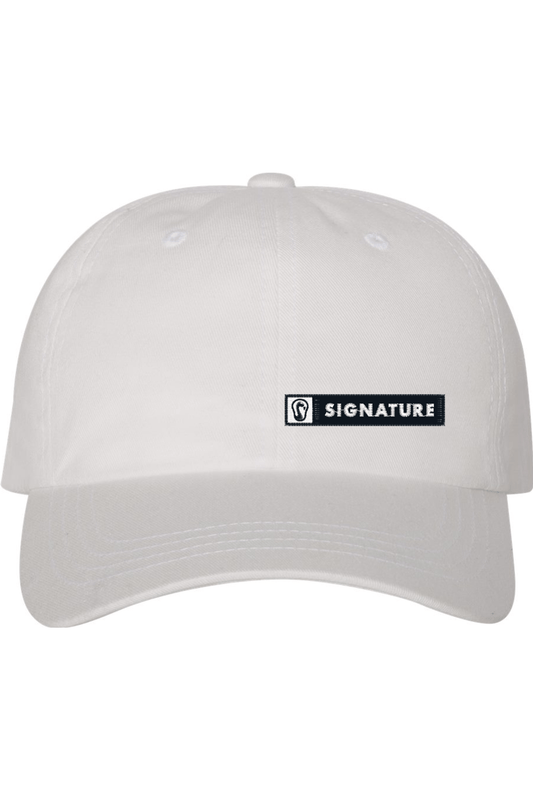 Signature Athletics Embroidered Dad Hat Signature Lacrosse