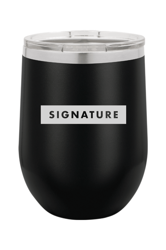 Signature Athletics Insulated Wine Tumbler Signature Lacrosse