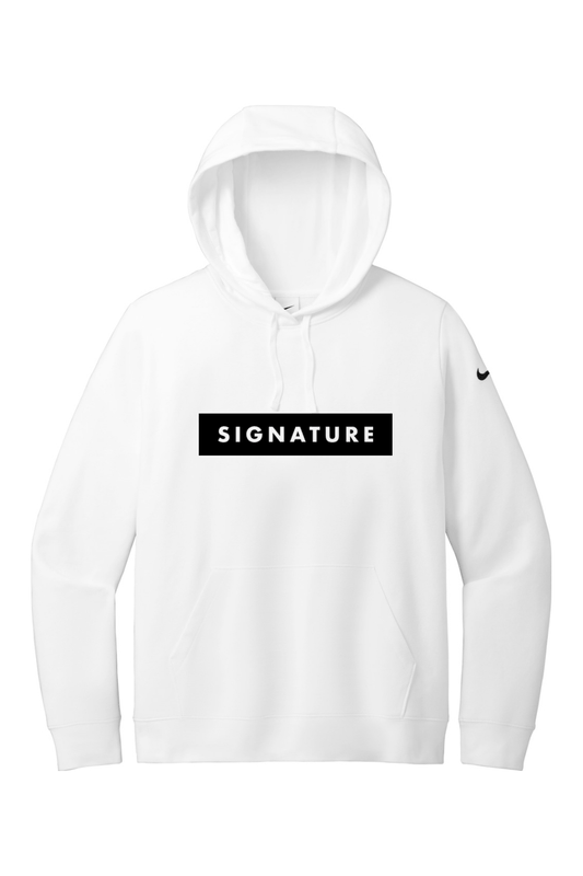 Signature Athletics Nike Ladies Club Fleece Sleeve Swoosh Pullover Hoodie Signature Lacrosse