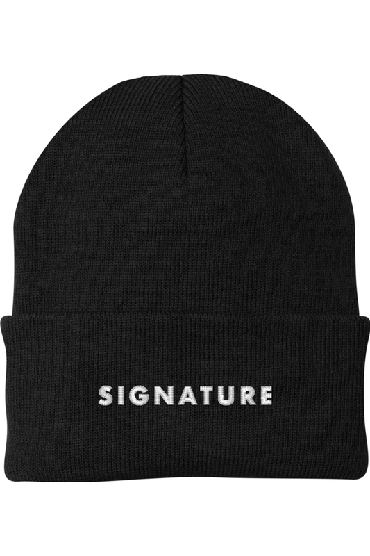 Signature Athletics Port & Company Knit Cap Signature Lacrosse