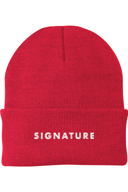 Signature Athletics Port & Company Knit Cap Signature Lacrosse